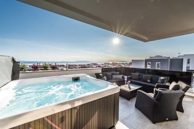 Exclusive Apart Daire, 4 Yatak Odası, Sıcak Su Havuzu, Deniz Manzaralı
