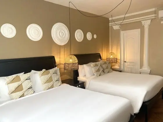 Deluxe Dört Kişilik Oda, 2 Büyük (Queen) Boy Yatak, Sigara İçilmez