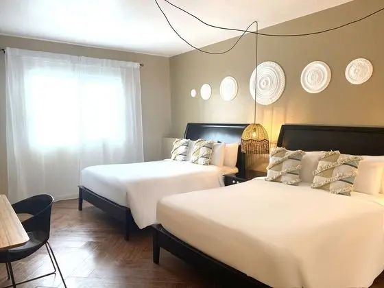 Deluxe Dört Kişilik Oda, 2 Büyük (Queen) Boy Yatak, Sigara İçilmez