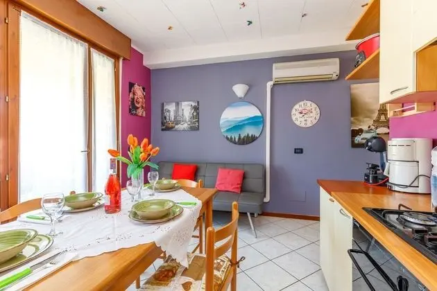 Standard Apart Daire, 1 Çift Kişilik Yatak ve Çekyat, Bahçeli (Magnolia In Sirmione)