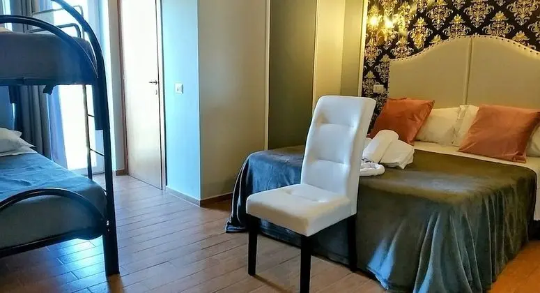 Deluxe Dört Kişilik Oda, Balkon