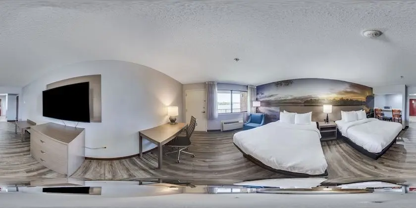 Standard Oda, 2 Büyük (Queen) Boy Yatak, Balkon, Göl Manzaralı (Non Smoking)