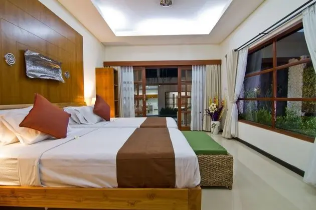 Deluxe İki Ayrı Yataklı Oda, 2 Yatak Odası, Kişiye Özel Havuzlu, Havuz Manzaralı