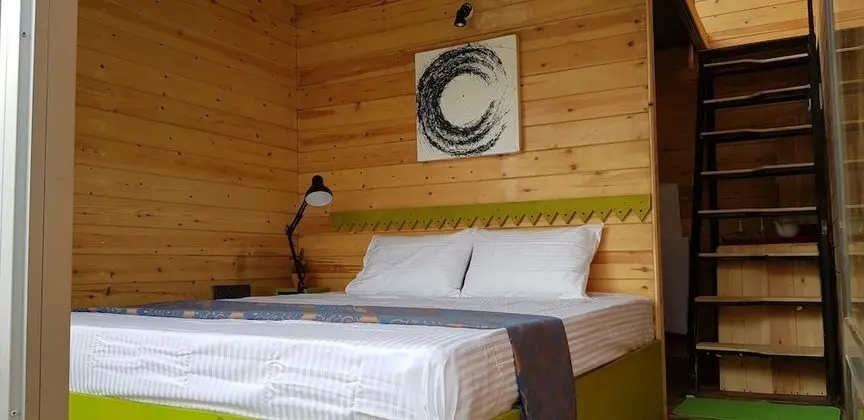 Deluxe Dağ Evi, Kısmi Deniz Manzaralı