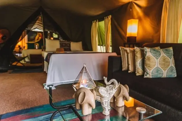 Family Glamping Suite bordering Yala with a Guided Safari