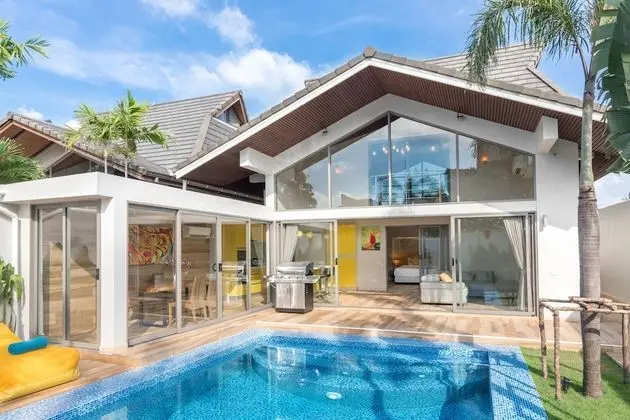 Deluxe Villa, 2 Yatak Odası, Havuz Manzaralı, Plaj Kenarı