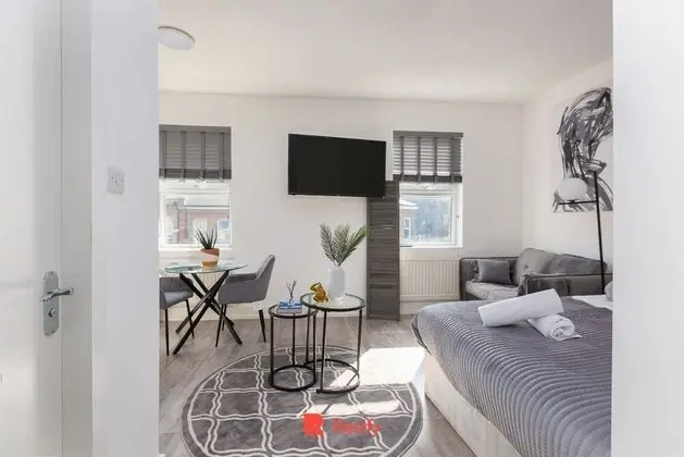 City Stüdyo, 1 Çift Kişilik Yatak, Şehir Manzaralı