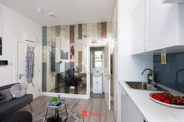 City Stüdyo, 1 Çift Kişilik Yatak, Şehir Manzaralı