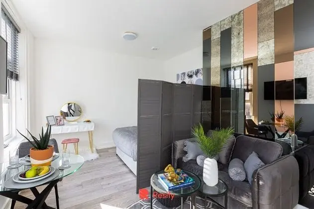 City Stüdyo, 1 Çift Kişilik Yatak, Şehir Manzaralı