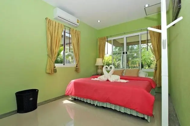 Deluxe Bungalov, Bahçe Manzaralı