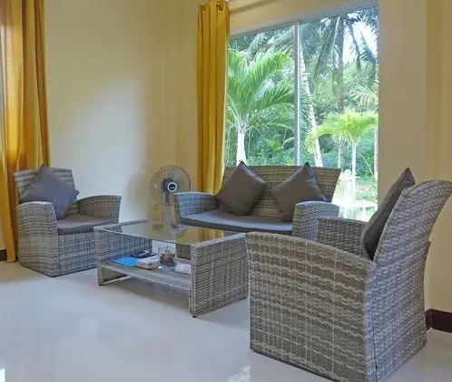 Family Bungalov, Küçük Mutfak, Bahçe Manzaralı