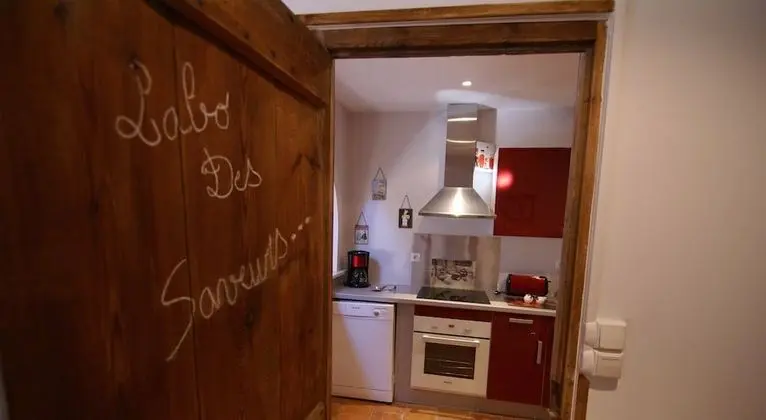 Comfort Apart Daire, Mutfak (Gite Blanc)