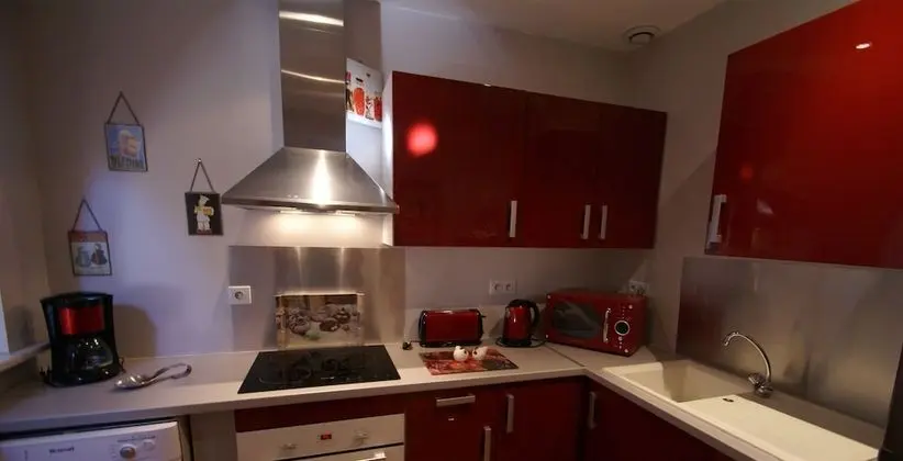 Comfort Apart Daire, Mutfak (Gite Blanc)