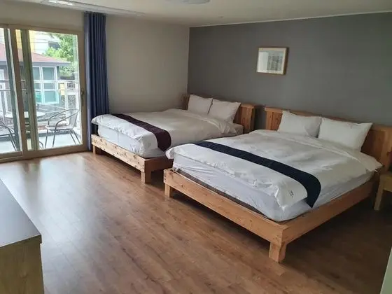 Deluxe İki Ayrı Yataklı Oda, Kısmi Deniz Manzarası (A)