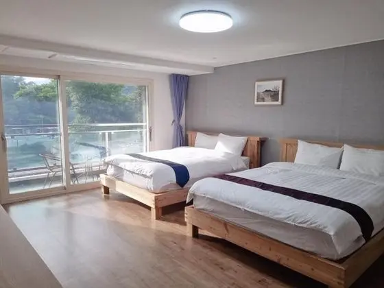 Deluxe İki Ayrı Yataklı Oda, Kısmi Deniz Manzarası (A)