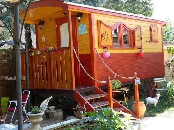 Tek Büyük Yataklı Oda, Banyolu/Duşlu (Roulotte)