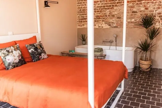 Superior Tek Büyük Yataklı Oda, 1 Büyük (Queen) Boy Yatak, Teras, Bahçe Manzaralı