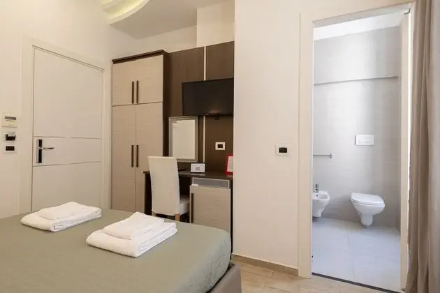 Camera doppia con la culla