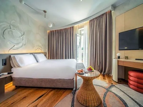 Deluxe Tek Büyük Yataklı Oda, 1 Çift Kişilik Yatak, Balkon
