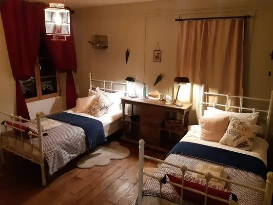 Family Dört Kişilik Oda, 2 Yatak Odası, Bahçe Manzaralı