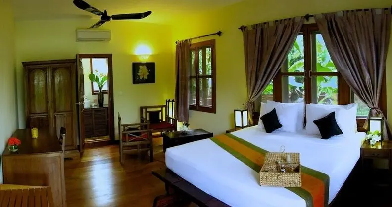 Deluxe İki Ayrı Yataklı Oda, 1 Yatak Odası, Balkon, Bahçe Manzaralı