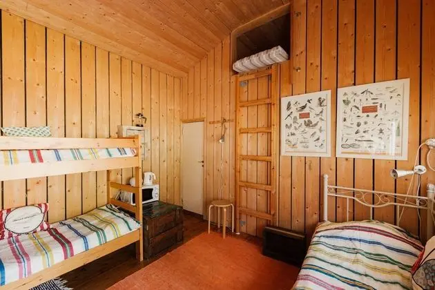 Kulübe, Ortak Banyo, Ek Bina (Summerroom, Shower in separate house)