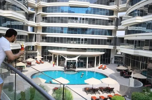 Apart Daire, 1 Yatak Odası, Balkon, Havuz Manzaralı (Duplex)