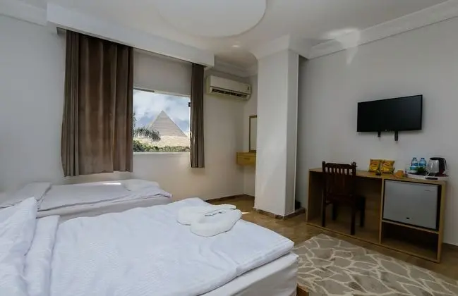 Triple Room Pyramids View