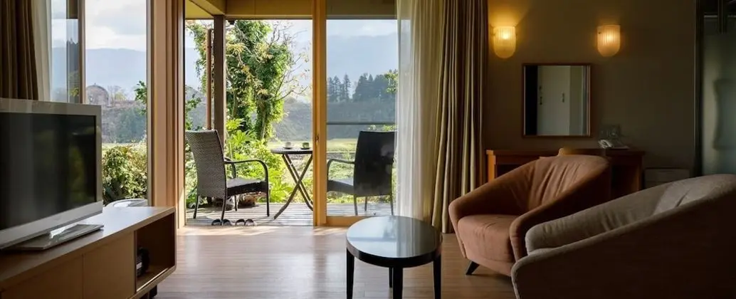Deluxe İki Ayrı Yataklı Oda, Bahçe Manzaralı