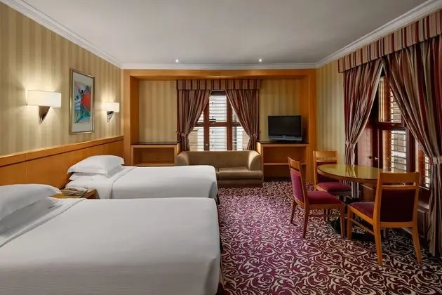 Premium Room Partial Kaaba View with Two Twin Beds