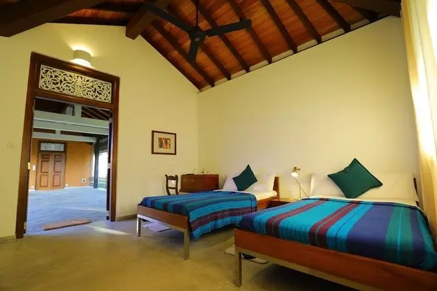 Deluxe Tek Büyük veya İki Ayrı Yataklı Oda, Birden Çok Yatak, Tepe Manzaralı, Avlu