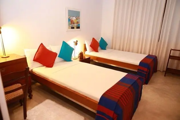 Deluxe Tek Büyük veya İki Ayrı Yataklı Oda, Birden Çok Yatak, Tepe Manzaralı, Avlu