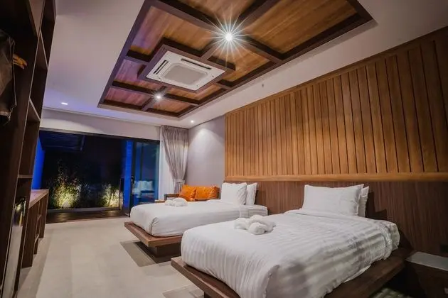 Deluxe İki Ayrı Yataklı Oda, 1 Yatak Odası, Sigara İçilmez, Havuz Manzaralı