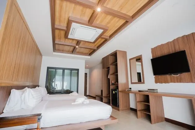 Deluxe İki Ayrı Yataklı Oda, 1 Yatak Odası, Sigara İçilmez, Havuz Manzaralı