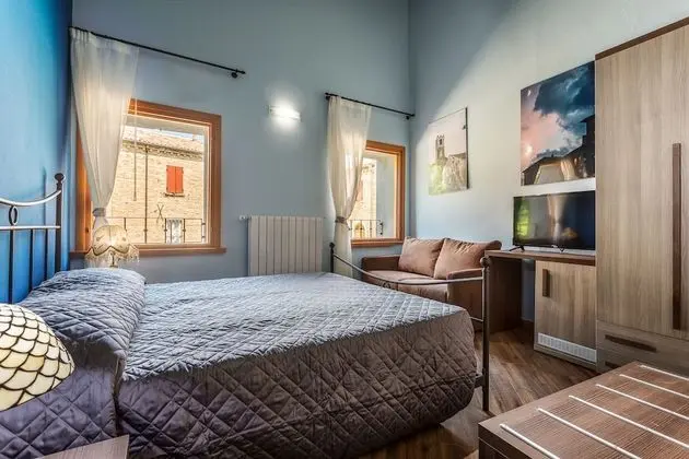 Deluxe Tek Büyük Yataklı Oda, Şehir Manzaralı (Porta Tagliata)