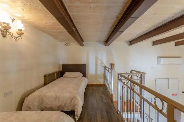 Deluxe Dört Kişilik Oda, Birden Çok Yatak, Balkon, Şehir Manzaralı