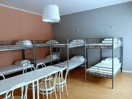 Ortak Ranzalı Oda, Sadece erkekler için (8-beds, Shared Bathroom)