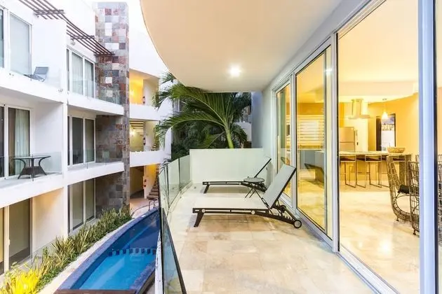 Luxury Apart Daire, 2 Yatak Odası, Havuz Manzaralı, Havuz Kenarı