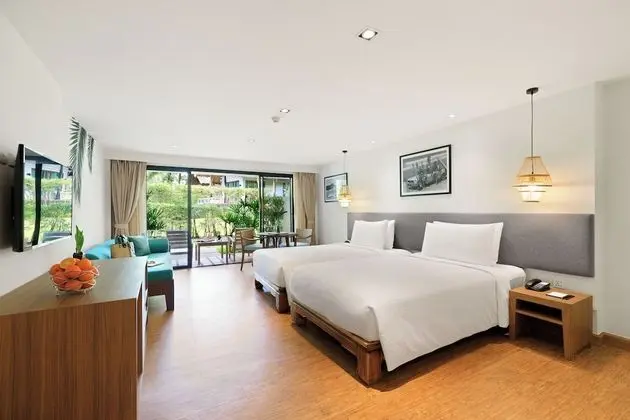 Deluxe Oda, 2 Tek Kişilik Yatak, Balkon (Garden)