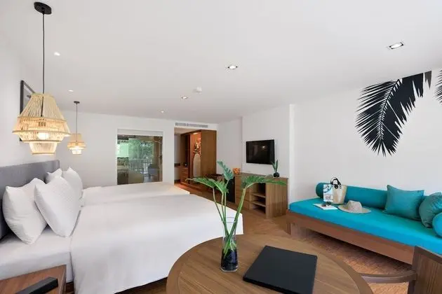 Deluxe Oda, 2 Tek Kişilik Yatak, Balkon (Garden)