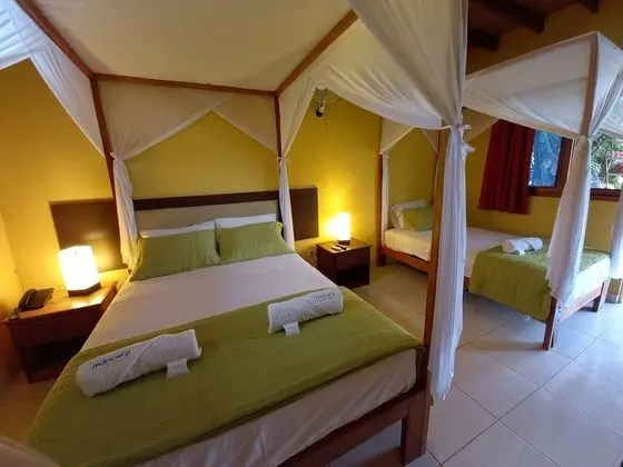 Üç Kişilik Oda, Teras, Havuz Manzaralı