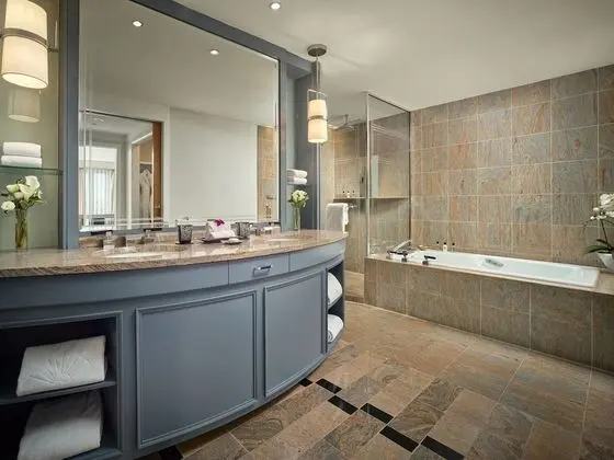 Süit, 1 En Büyük (King) Boy Yatak, Engellilere Uygun (Residential, Roll-In Shower)