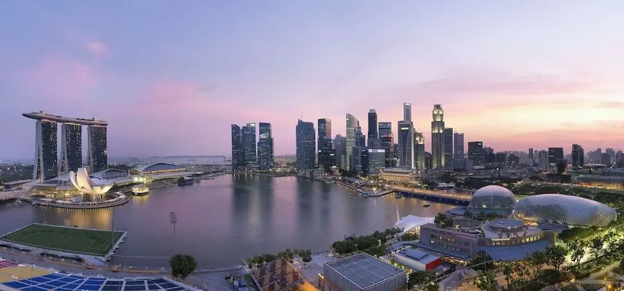 İki Ayrı Yataklı Oda (Marina Bay View, Lounge Access)