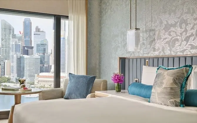 Oda, 1 En Büyük (King) Boy Yatak ve Çekyat (Marina Bay View, Lounge Access)
