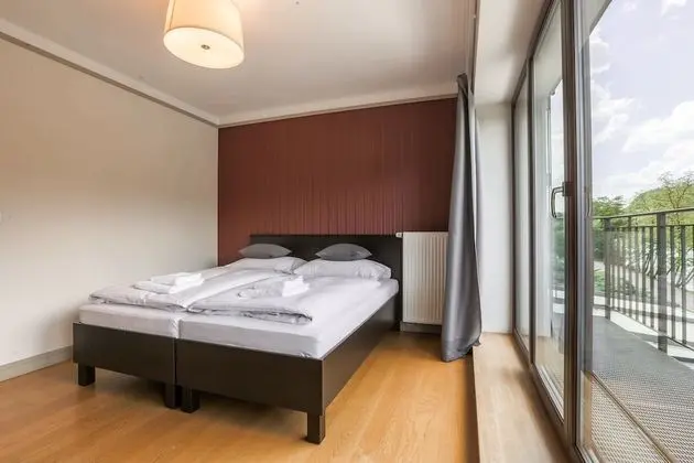Panoramic Tek Büyük Yataklı Oda, Balkon, Nehir Manzaralı