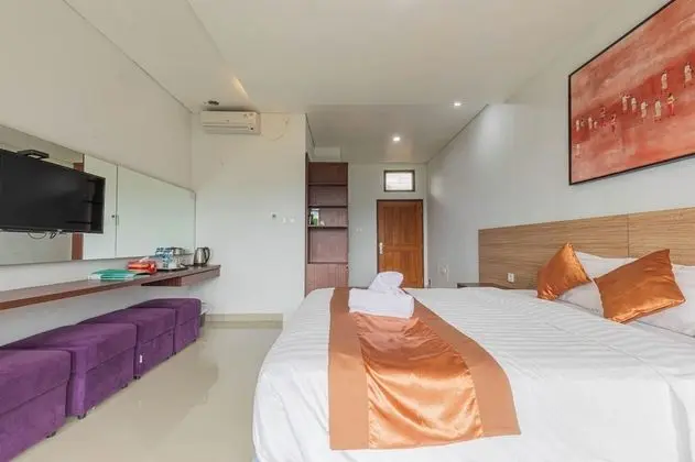 Deluxe Tek Büyük Yataklı Oda, 1 Çift Kişilik Yatak, Tepe Manzaralı