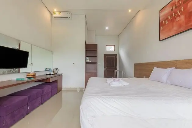 Deluxe Tek Büyük Yataklı Oda, 1 Çift Kişilik Yatak, Tepe Manzaralı