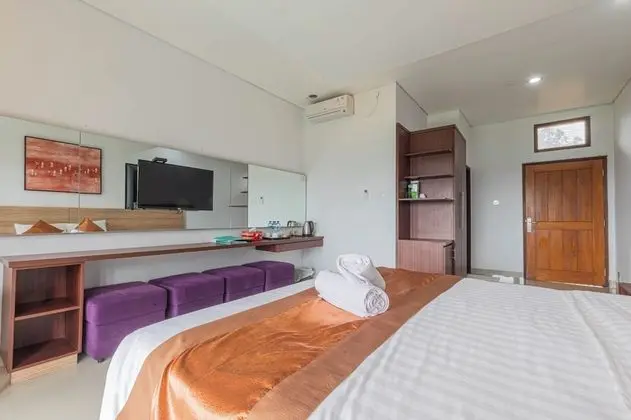 Deluxe Tek Büyük Yataklı Oda, 1 Çift Kişilik Yatak, Tepe Manzaralı
