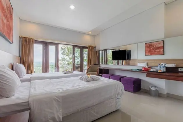 Elite İki Ayrı Yataklı Oda, Tepe Manzaralı