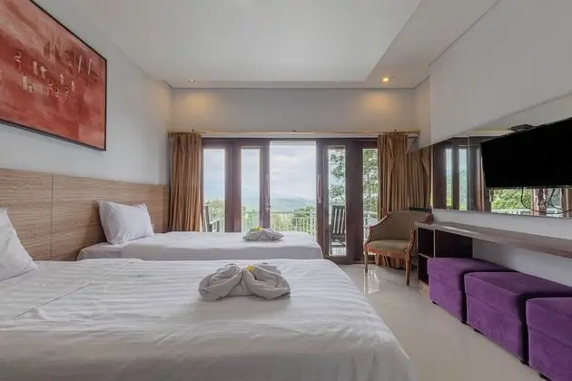 Elite İki Ayrı Yataklı Oda, Tepe Manzaralı